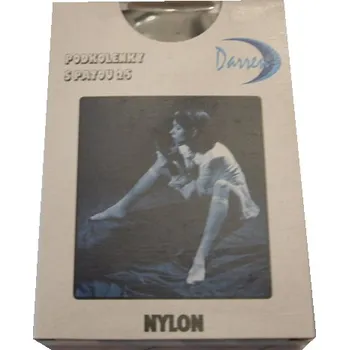 Dámské ponožky xcena Silonové podkolenky s patou černé Velikost: 25