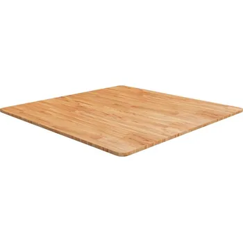 Konferenční stolek vidaXL Čtvercová stolní deska 90x90x1,5 cm ošetřený dub [343019] Barva: světle hnědá