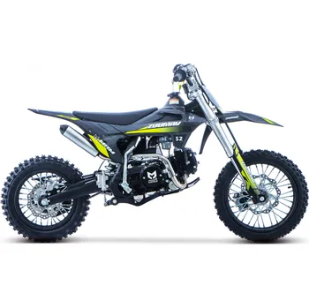 malá motorka Pitbike Zuumav S2 125ccm 14/12 el startér, řazení se spojkou, sedlo 68cm,