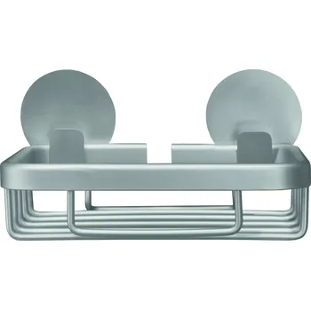 Odpadkový koš Kleine Wolke polička ROCCO - aluminium, koš malý