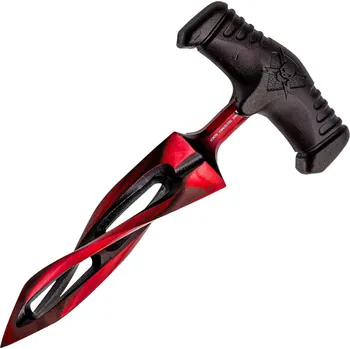 kapesní nůž United Cutlery M48 CYCLONE PUSH DAGGER ČERVENÝ UC3427RD