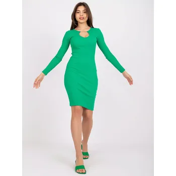 Dámské šaty Dámské šaty SK-686.63 - FPrice tmavě zelená one size