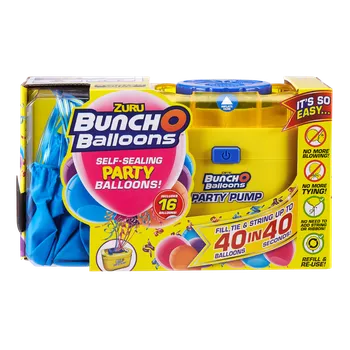 Balónek Bunch O Balloons Sada Bunch O Balloons – 16 modrých balónků s pumpičkou