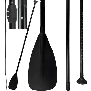 Šnorchl Real Home SUP 2v1 Nastavitelné 3-dílné skládací kajakářské pádlo 210 cm