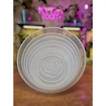 Květináč Podmiska plastová čirá