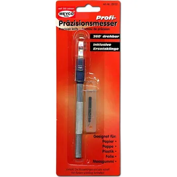 Pracovní nůž Přesný skalpel, otočný o 360° + náhradní čepel