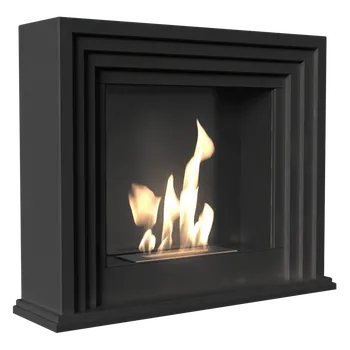 Krbová kamna Biokrb portálový QUAERERE černý s certifikátem TÜV QUAERERE/CZARNY/TUV