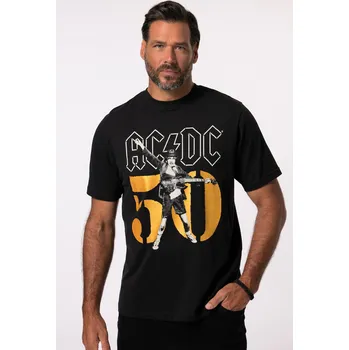 Pánské tričko JP1880, Plus size Tričko JP1880, kolekce hudební skupiny, ACDC, krátké rukávy, do 8XL pro plnoštíhlé nadměrná velikost, 834176130-1455, černý, 6XL, Plus size oblečení, Oblečení pro vysoké muže, Nadměrné velikosti, Oblečení pro plnoštíhlé.