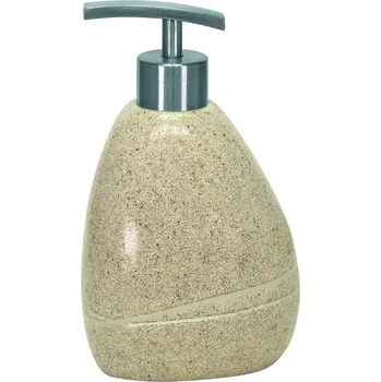 Dávkovač mýdla Kleine Wolke koupelnové doplňky Stones - Sandbeige, dávkovač