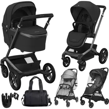 Kočárek Maxi Cosi set Fame 2v1 včetně příslušenství 2025 Twillic Black