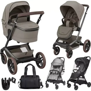 Kočárek Maxi Cosi set Fame 2v1 včetně příslušenství 2025 Twillic Truffle