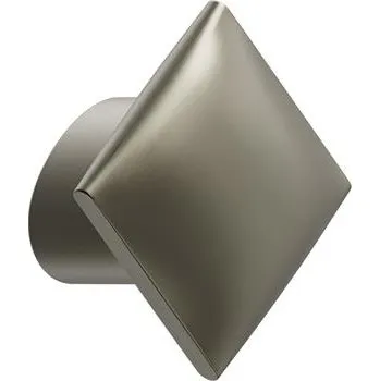 Nábytkové kování Nábytková knopka šířka 30 mm, výška 30 mm, tlakově litý zinek, kartáčovaná mosaz