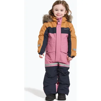 Dívčí oblečení Dětská lyžařská kombinéza Didriksons Bjärven Cover heather pink