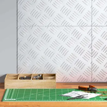 Příslušenství pro gril vidaXL Kolečkové desky 4 pcs Stříbrná 40 x 30 cm Hliník [4104290]