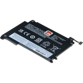 Baterie k notebooku Baterie T6 Power pro notebook Lenovo 00HW020, Li-Poly, 11,4 V, 4540 mAh (53 Wh), černá