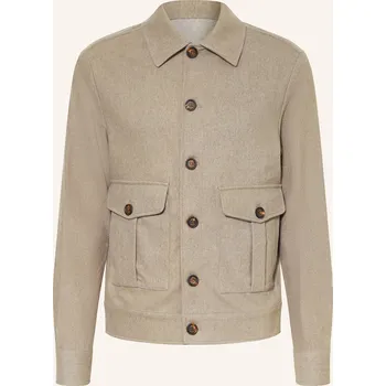 Pánská bunda Eleventy Pánská Bunda, hnědá, 50