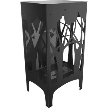 Krbová kamna KRATKI FOXTROT/CZARNY Černá