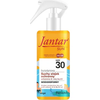 Přípravek na opalování Farmona, Jantar Sun jantarový suchý ochranný olej SPF30 150ml