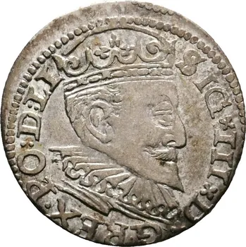 Polsko – Trojak (3 Groše) 1595 Riga – Zikmund III. Vasa, stříbrná mince