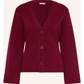 Dámský svetr Mrs & Hugs Dámský Pletený Kardigan, tmavě červená, 40