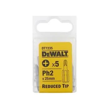 Bit DeWALT DT7235 Standardní redukovaný bit SL2 25 mm 5ks
