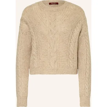 Dámský svetr Max Mara Studio Dámský Svetr Crasso S Alpakou A Třpytivou...