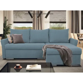 Sedací souprava Rohová sedačka Dexter, modrá látka
