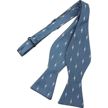 Motýlek Bubibubi Modrošedý vázací motýlek s letadly