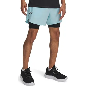 Pánské kraťasy Pánské sportovní kraťasy Under Armour VANISH ELITE 2-IN-1 SHORTS modré 1378604-494 - S | UK 12 | US 13