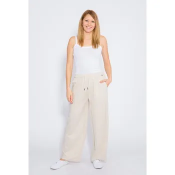 Dámské kalhoty Teplákové kalhoty dlouhé NEONA sv.béžová L