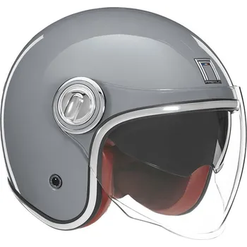 Motodoplněk přilba HERITAGE, NOX PREMIUM (šedá) 2023