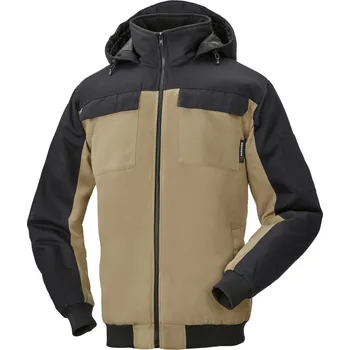 pracovní bunda PARKSIDE® Pánská zateplená pracovní bunda (černá/hnědá, L(52/54))