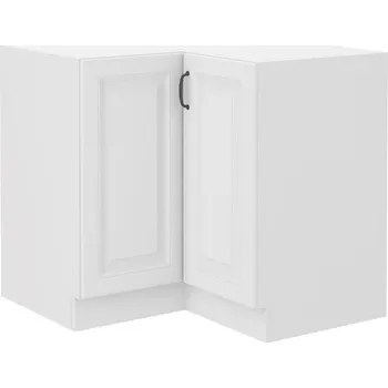 Kuchyňská linka Spodní skříňka rohová 90 x 90 ND 2F BB STILO bílá/bílé MDF