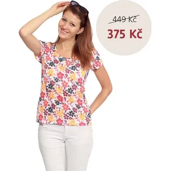 Pánské tričko Tričko krátký rukáv BIOLA červená M