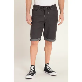 Pánské kraťasy JP1880, Plus size Bermudy, super streč, 5 kapes, elastický pas, do 8XL pro plnoštíhlé nadměrná velikost, 814108110-1457, zelený, L, Plus size oblečení, Oblečení pro vysoké muže, Nadměrné velikosti, Oblečení pro plnoštíhlé.