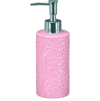 Dávkovač mýdla Kleine Wolke koupelnové doplňky Mandalay - Rose, dávkovač