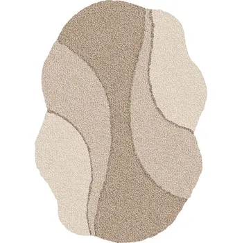 Koupelnová předložka Kleine Wolke KOUPELNOVÁ PŘEDLOŽKA EXCELSIOR - Taupe, 60 x 60 wc