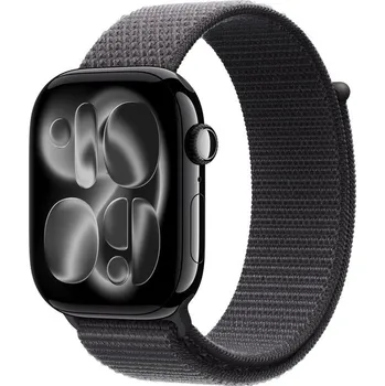 Chytré hodinky Apple Watch 49/46/45/44mm tmavě šedý provlékací sportovní řemínek