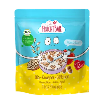 FRUCHTBAR BIO Cereálie kuličky s kakaem 125 g