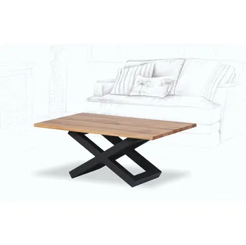 Konferenční stolek Wooded Konferenční stolek Granby z masivu DUB