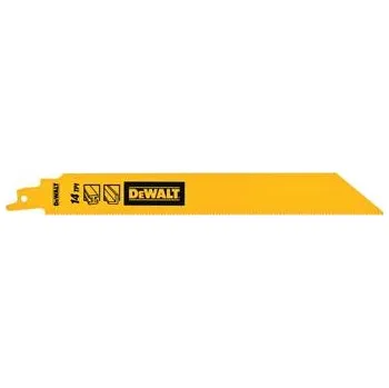 Pilový kotouč DeWALT DT90387 BIM 1 palcová vysoká čepel 228mm 14TPI 5PK, ocasky