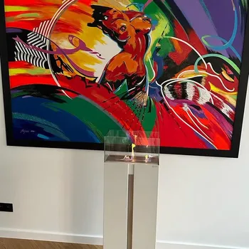 Volně stojící krb na bioethanol ROMEO bílý TÜV ROMEO/BIALY/TUV