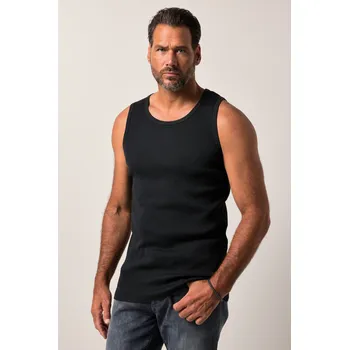 Pánské tílko JP1880, Plus size Tílko JP1880, spodní košile, nášivka, do 8XL pro plnoštíhlé nadměrná velikost, 840181100-1454, černý, 5XL, Plus size oblečení, Oblečení pro vysoké muže, Nadměrné velikosti, Oblečení pro plnoštíhlé.