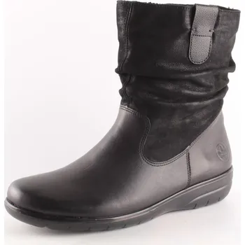 Dámské kozačky Dámské boty Rieker X0681-00 černá 37