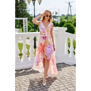 Dámské šaty Dámské šaty SUK0401 58D /198336 Multicolor - Roco Fashion Mix barev L-40