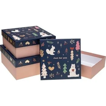 Dárkové krabice sada 3 ks 22003