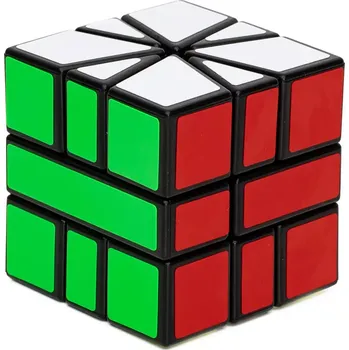 Hlavolam Square-1 ShengShou Černá s nálepkami