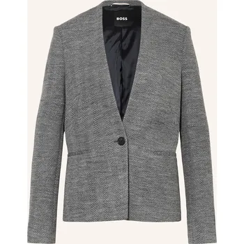 Dámské sako Boss Dámský Blejzr Jemma, šedá, 38