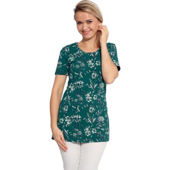 Pánské tričko Tričko krátký rukáv BELAKA tmavá zelená M