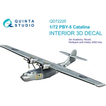 Plastikový model 1/72 PBY-5 Catalina 3D-Print&col.Interior (ACAD)